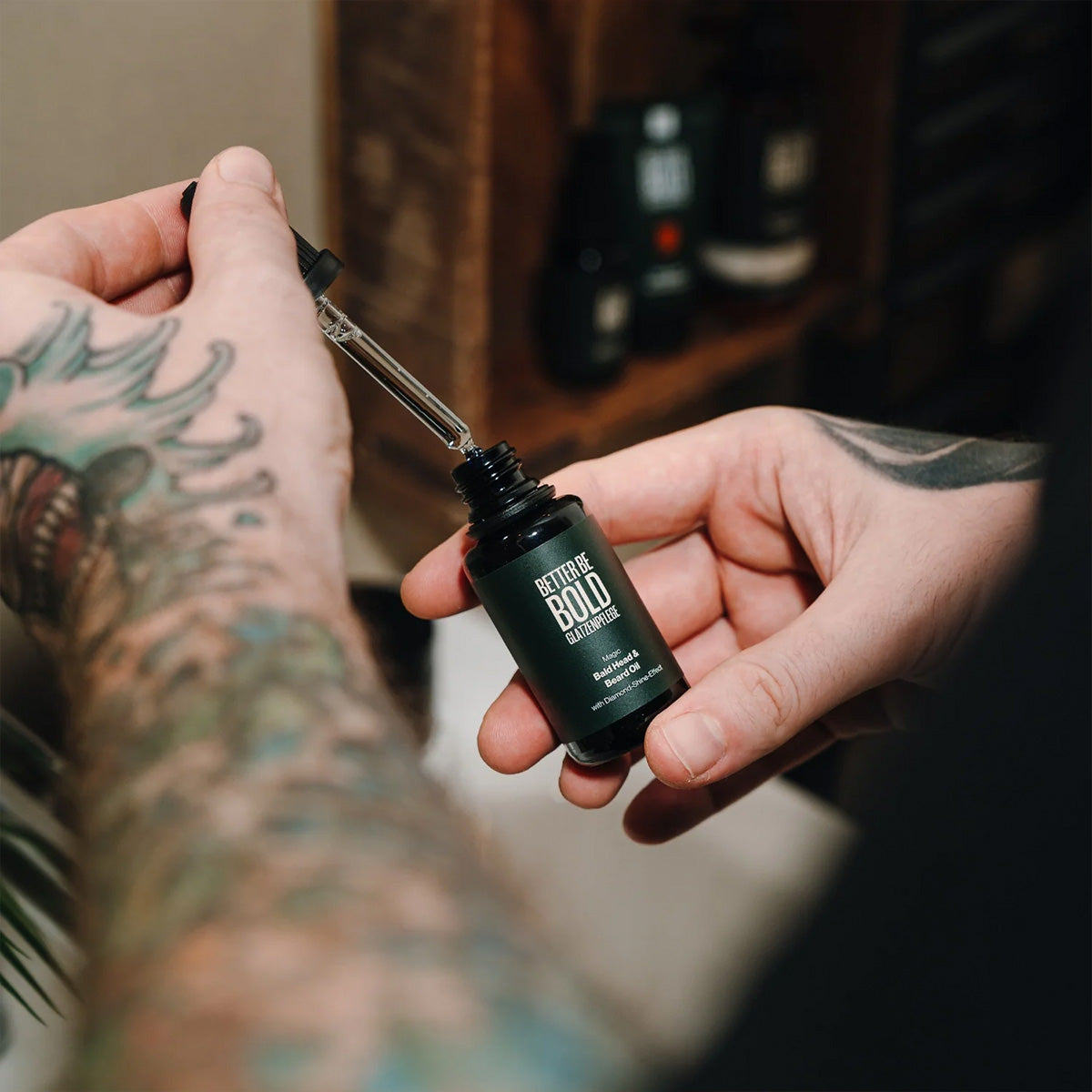 Magic Bald Head & Beard Oil 30 ml