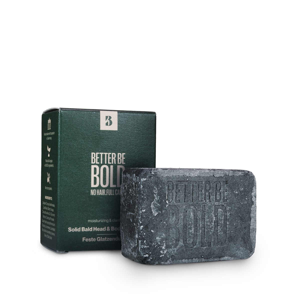 Solid Bald Head & Body Wash Bar 110 g