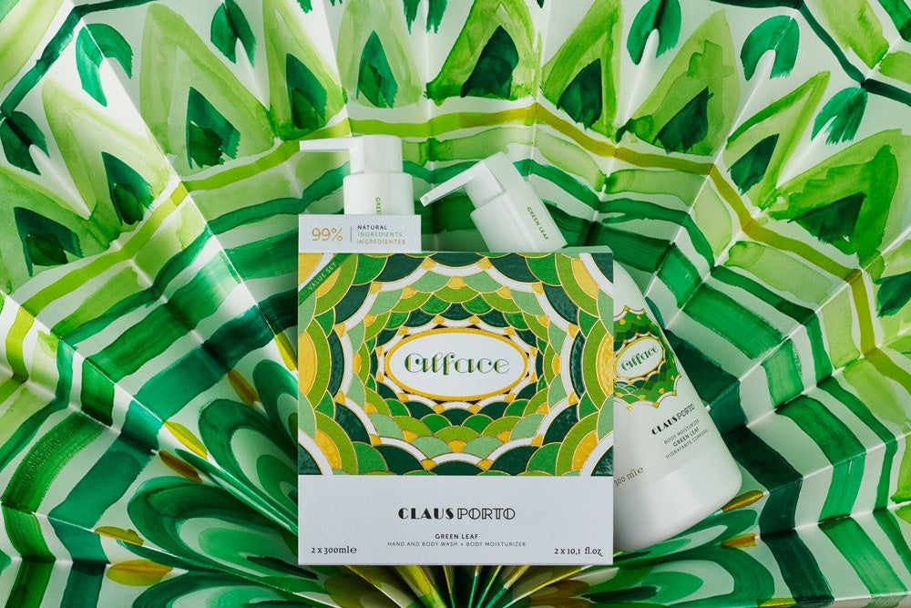Duo Set Body Care Alface Green Leaf