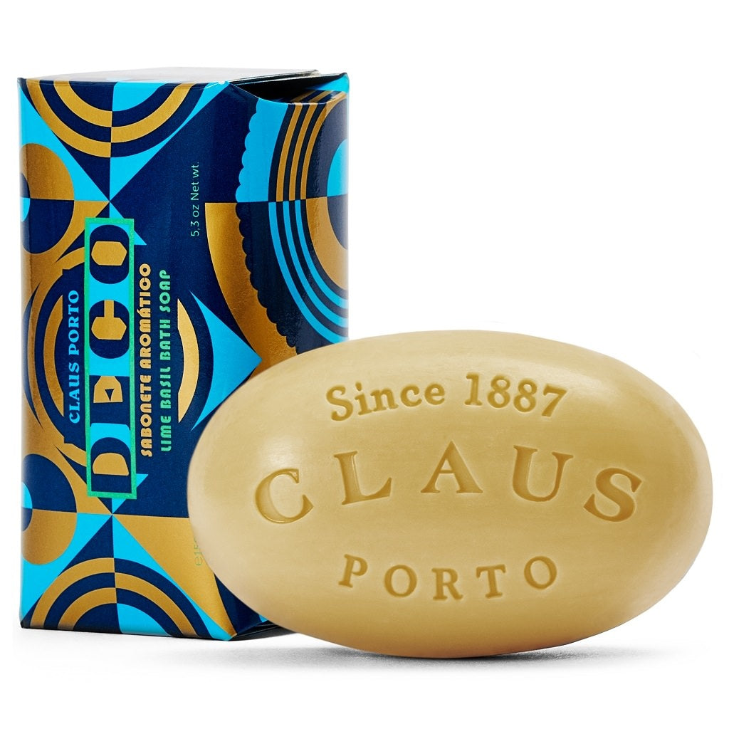 Soap Bar Deco Lime Basil 150g