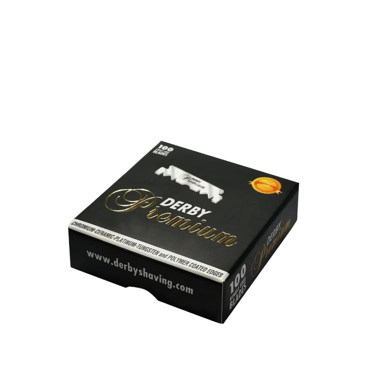 Premium Single Edge Razor Blades 100-Pack