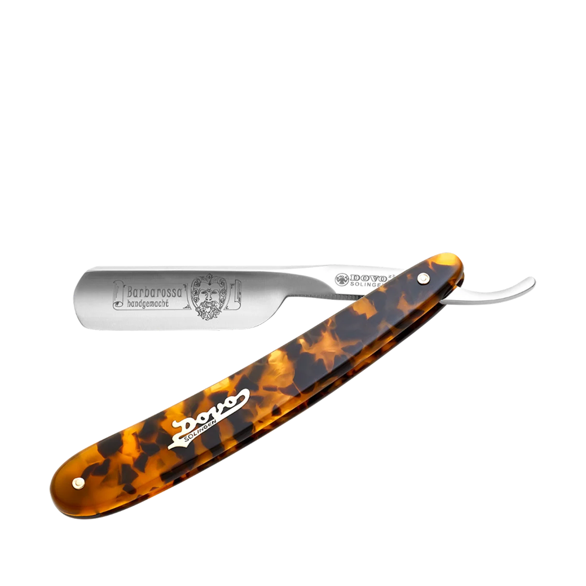 Barbarossa Straight Razor Tortoiseshell 5/8