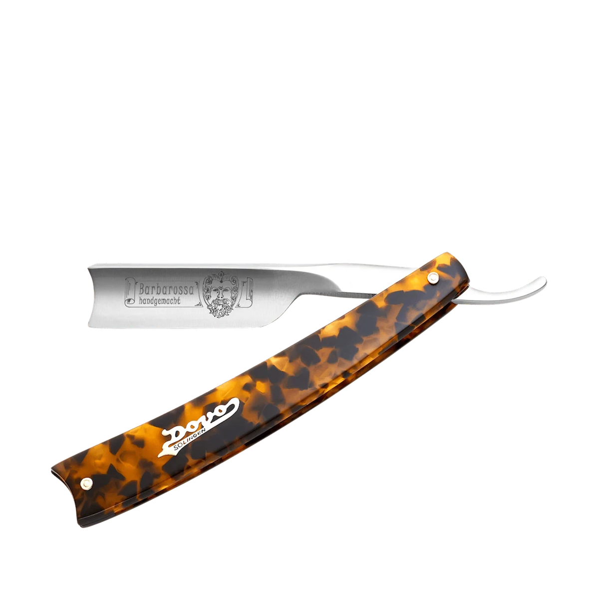 Barbarossa Spanish Point Straight Razor Tortoiseshell 5/8