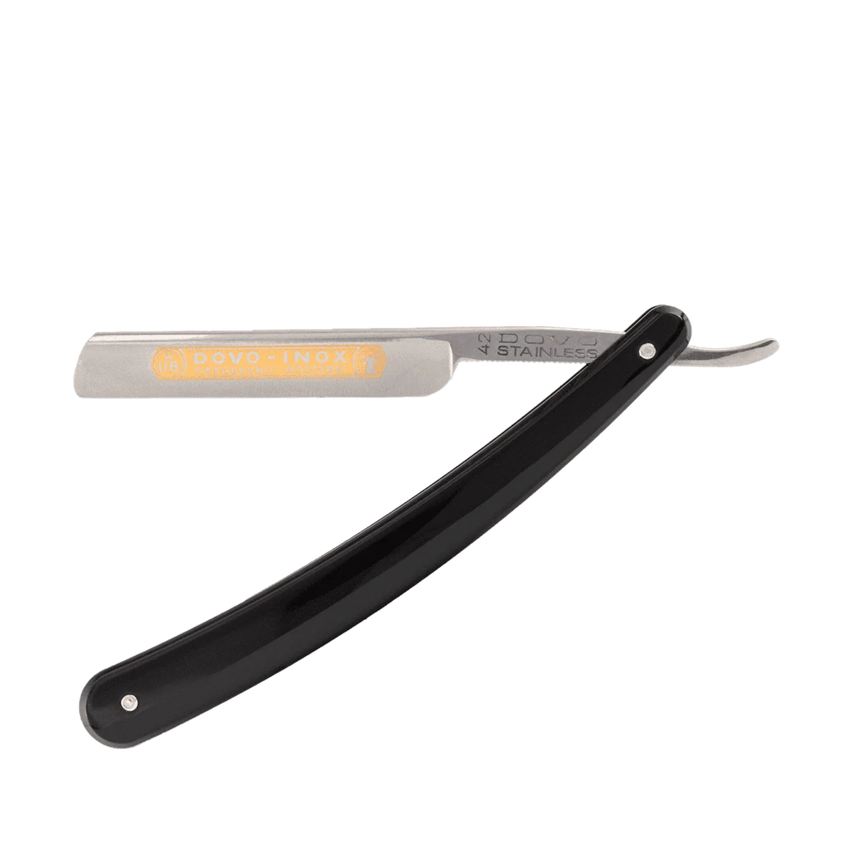Inox Straight Razor Black 3/8