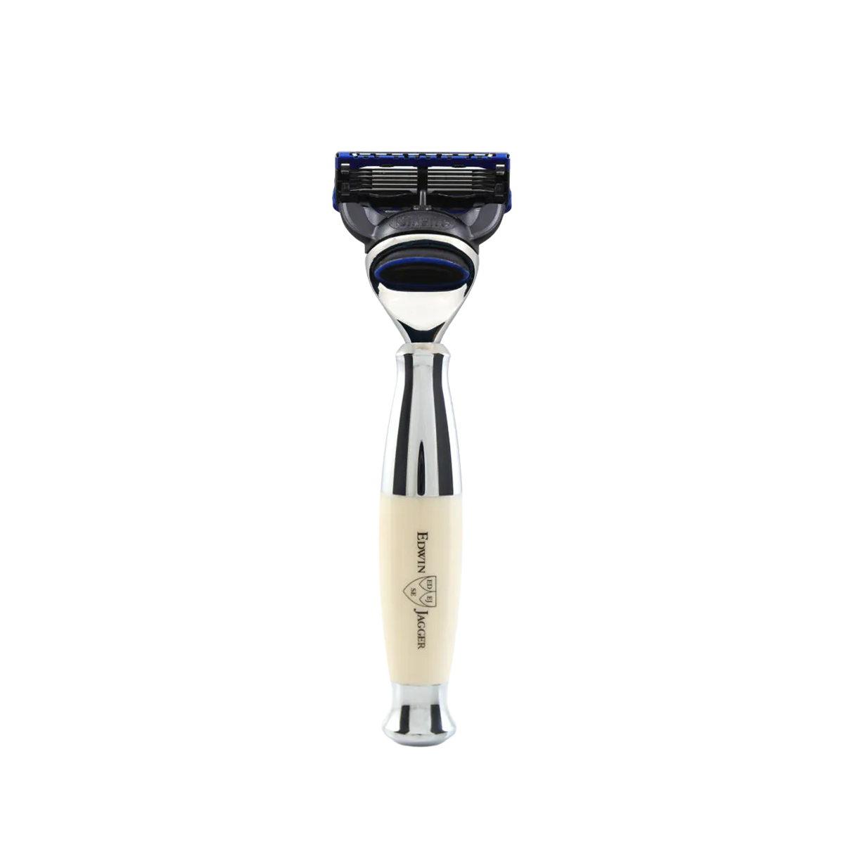 Fusion Razor Ivory & Chrome