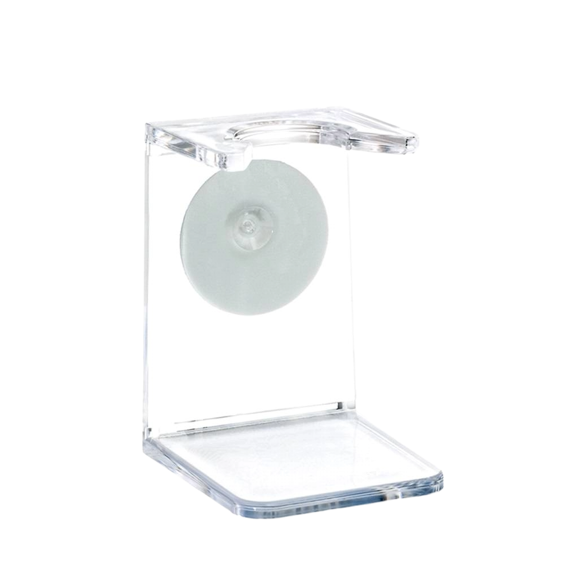 Shaving Brush Stand Clear