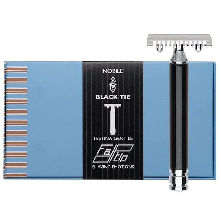 Safety Razor Nobile Black Tie - Open Kam