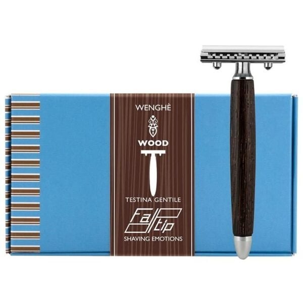Safety Razor Wenghé Wood - Gesloten Kam