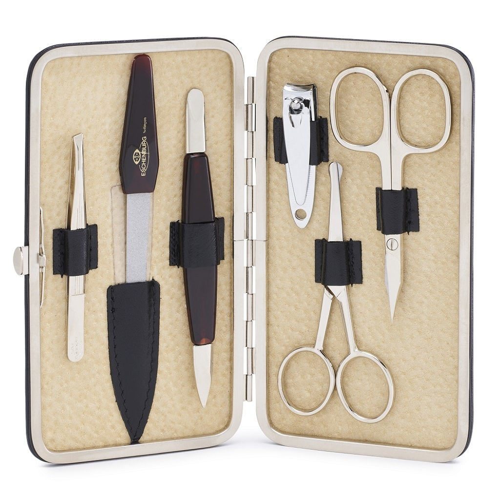 Manicureset Deluxe Zwart (6-delig)