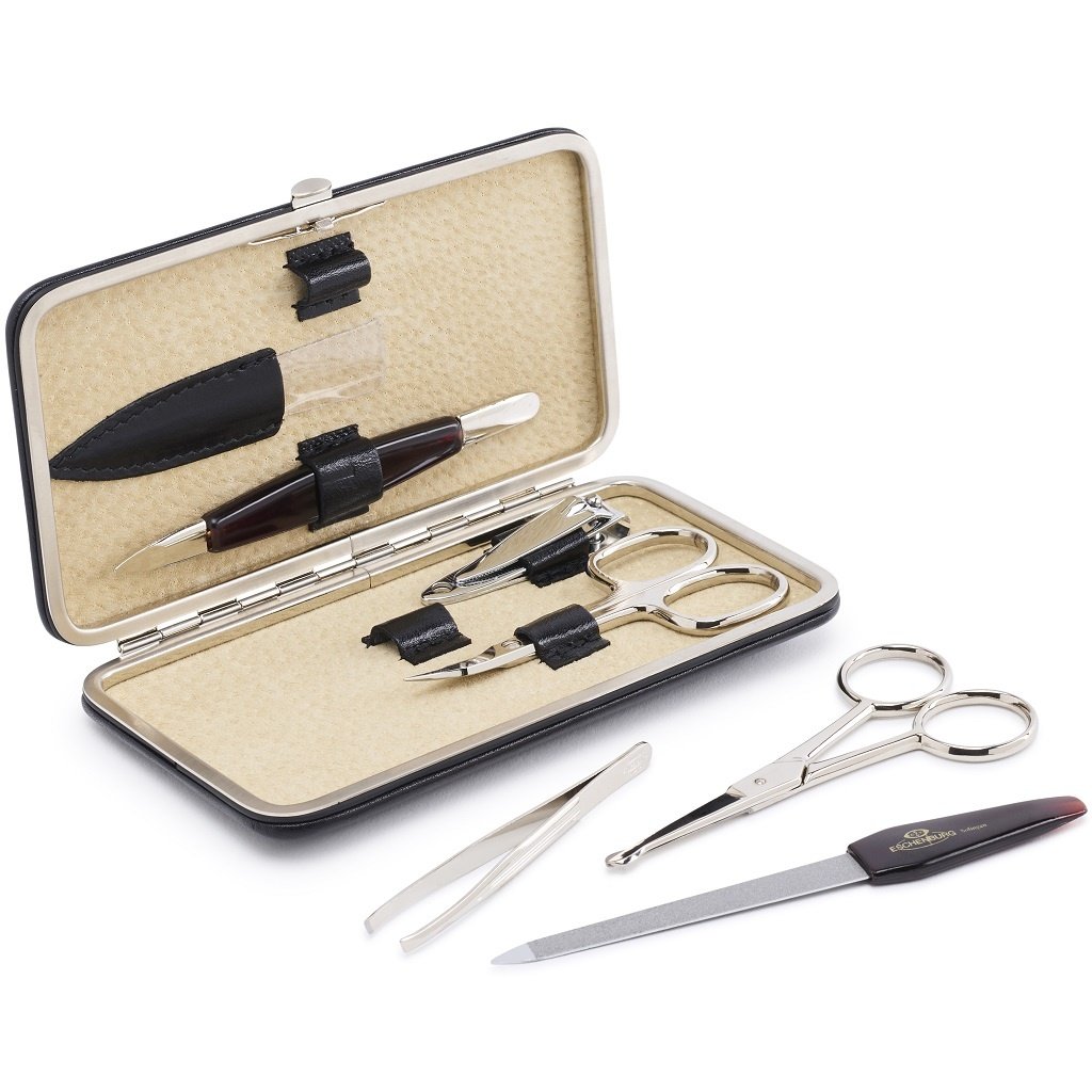 Manicureset Deluxe Zwart (6-delig)