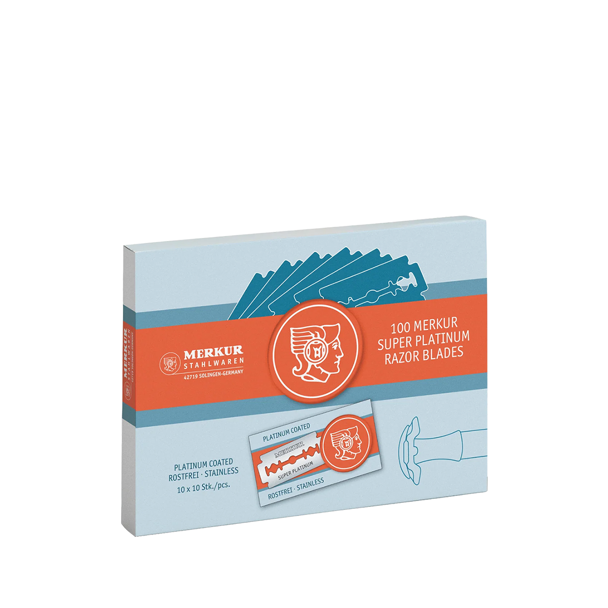 Super Platinum Razor Blades 100-Pack