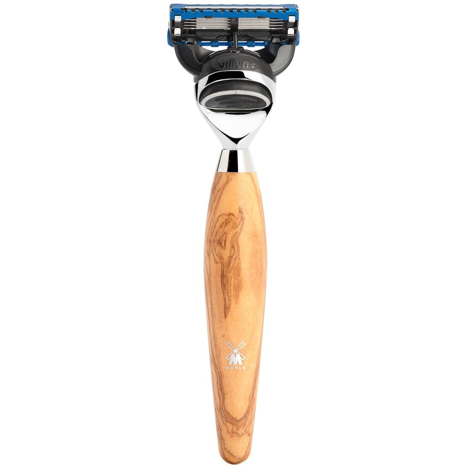 Scheerset Fusion Kosmo Olijfhout (3-delig)