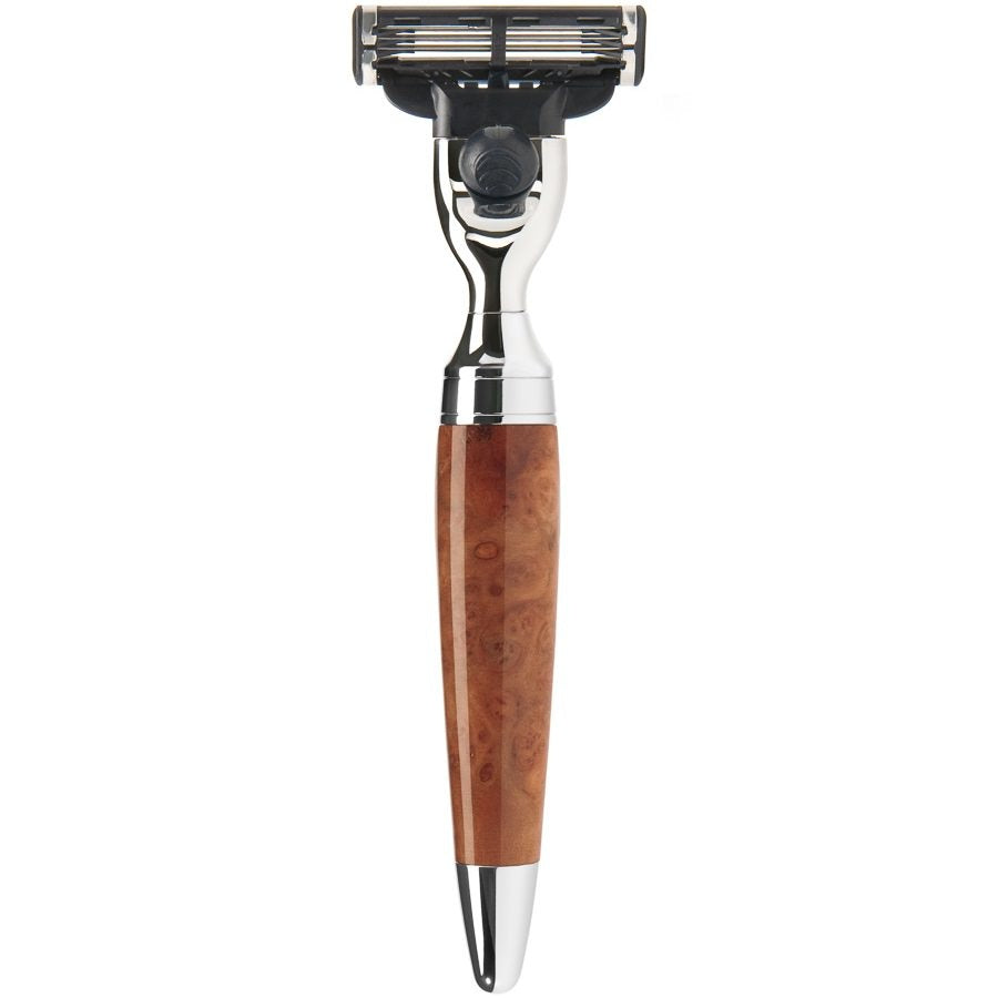 Scheerset Mach3 Stylo Thuja Wood (3-delig)