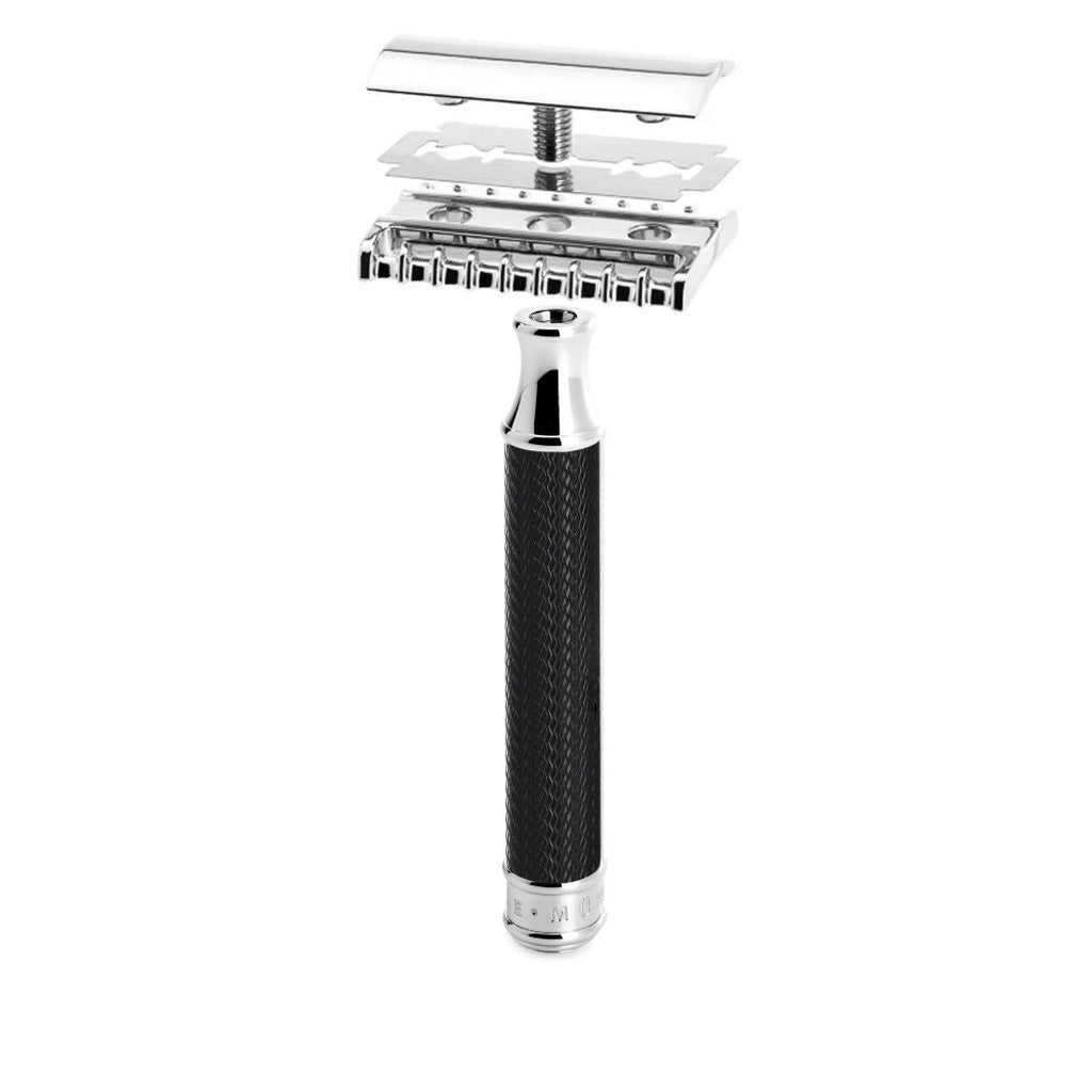 R41 Double Edge Safety Razor Zwart