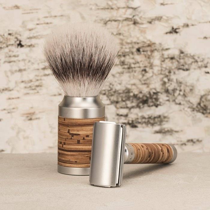 Scheerkwast Silvertip Rocca Berkenschors