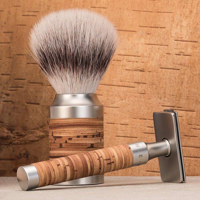 Scheerkwast Silvertip Rocca Berkenschors