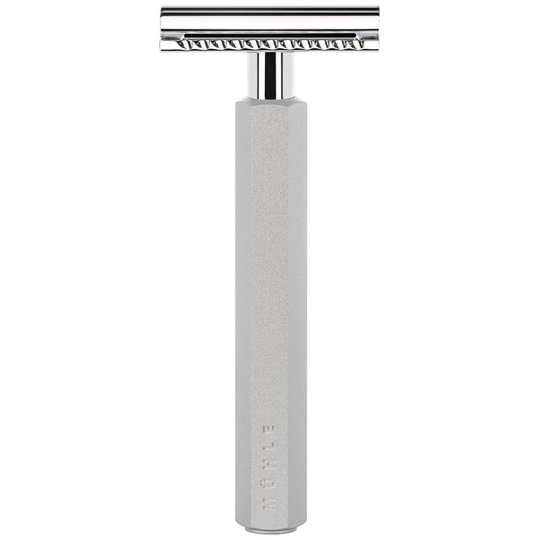 Muhle Double Edge Safety Razor Hexagon Zilver – Mannenzaak.nl