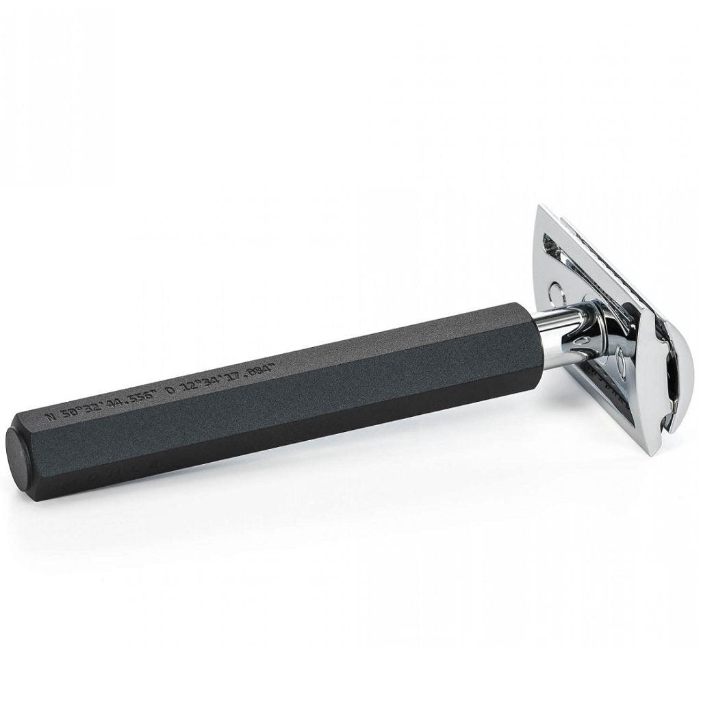 Double Edge Safety Razor Hexagon Graphite
