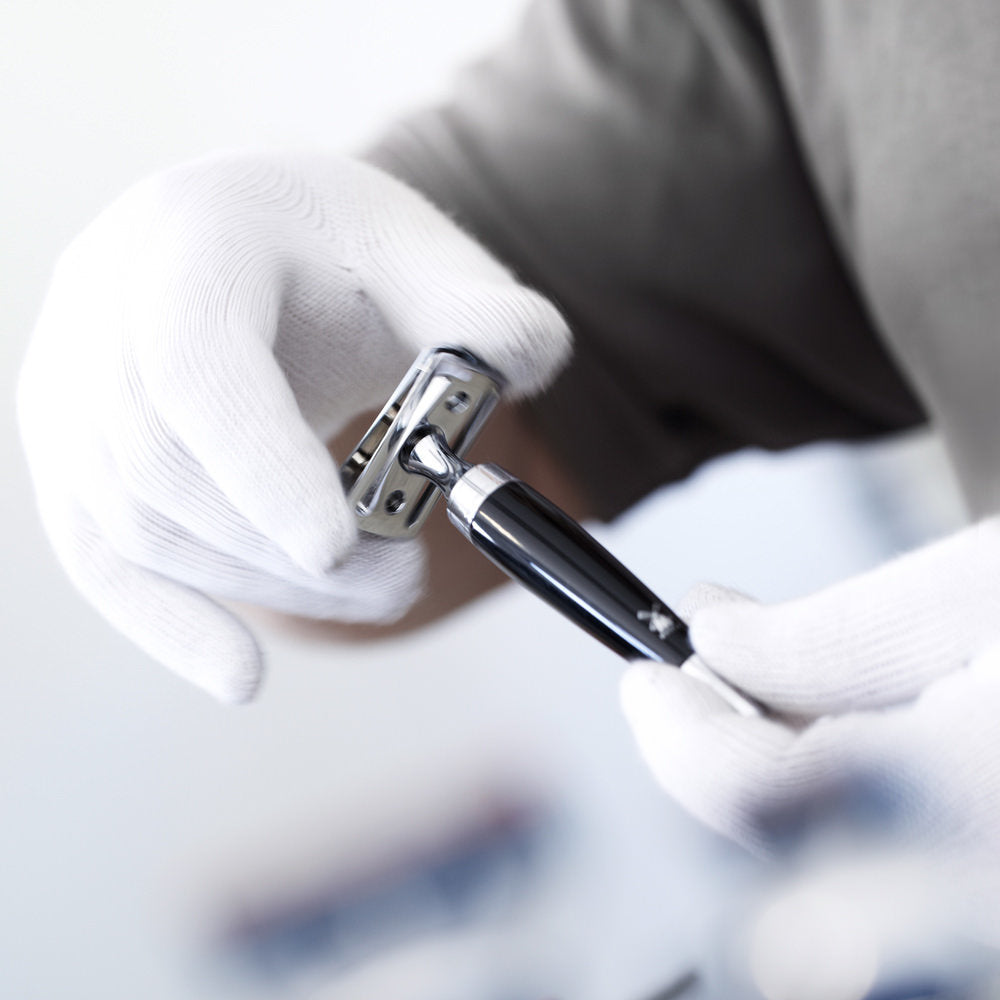 Double Edge Safety Razor Stylo Zwart