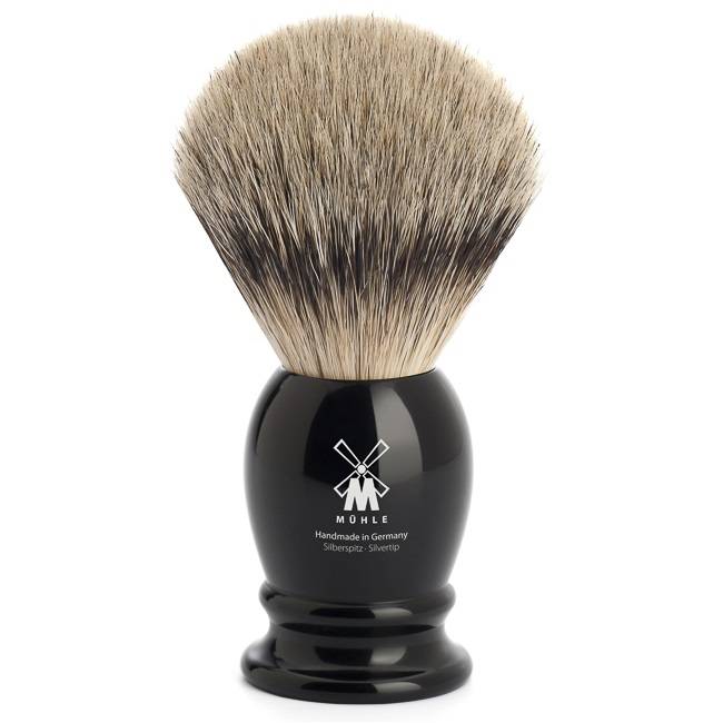 Scheerkwast Silvertip Classic Zwart (M)