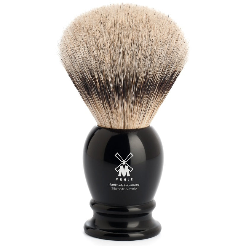 Scheerkwast Silvertip Classic Zwart (L)