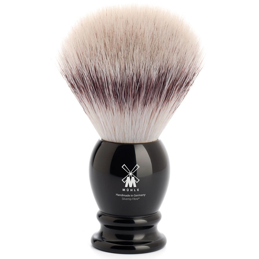 Scheerkwast Silvertip Fibre Classic Zwart (L)