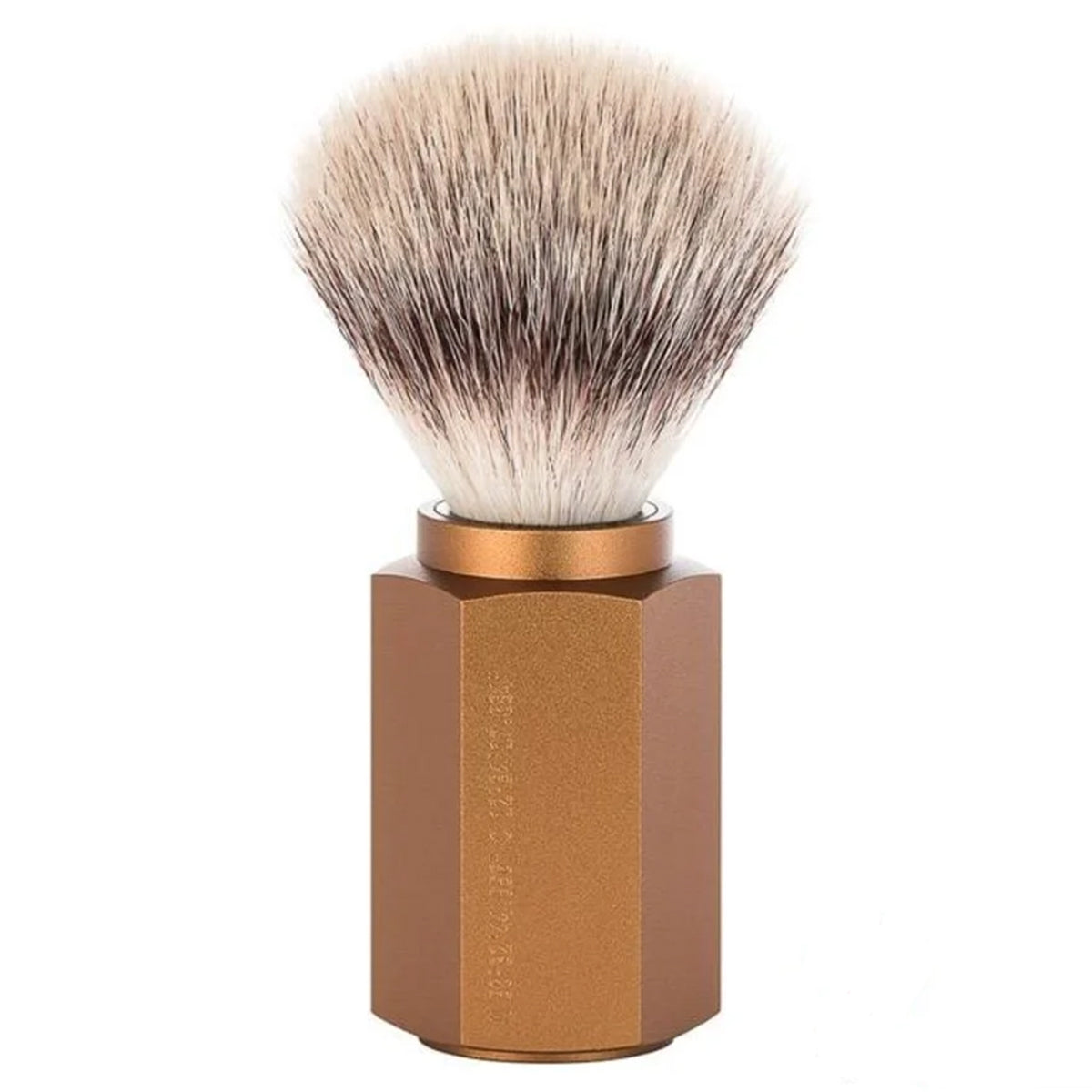 Scheerkwast Silvertip Hexagon Bronze (M)