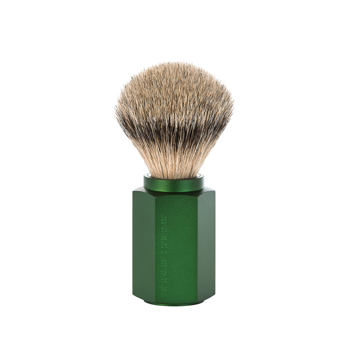 Hexagon Silvertip Shaving Brush Forest