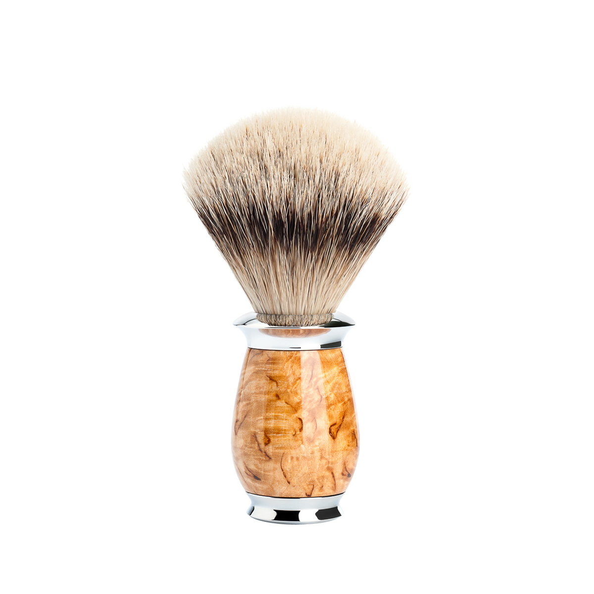 Purist Silvertip Shaving Brush Masur Birch