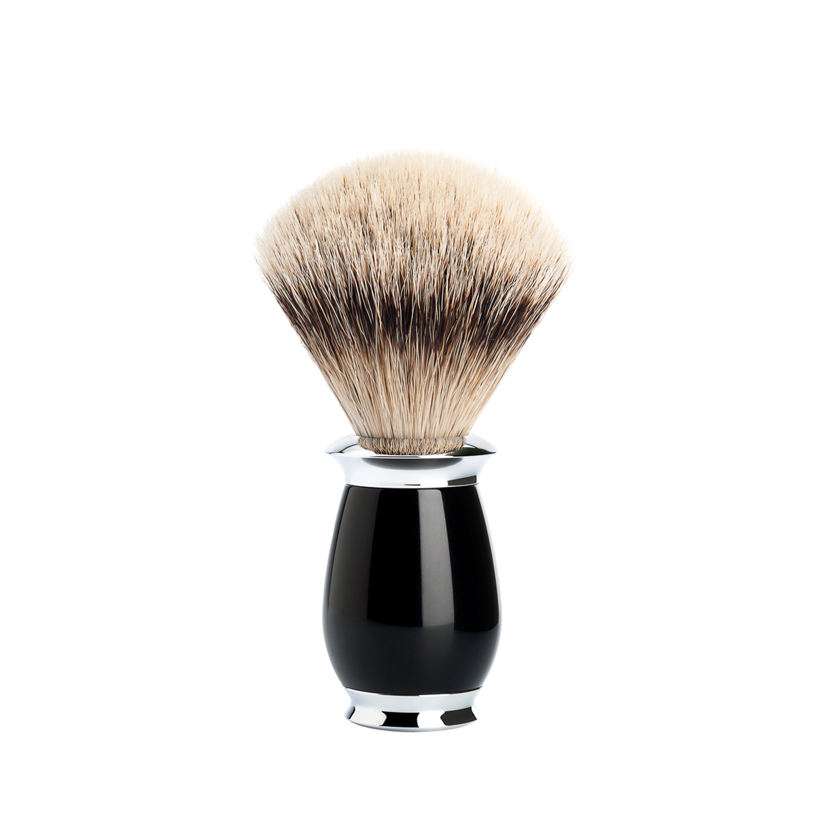 Purist Silvertip Shaving Brush Black
