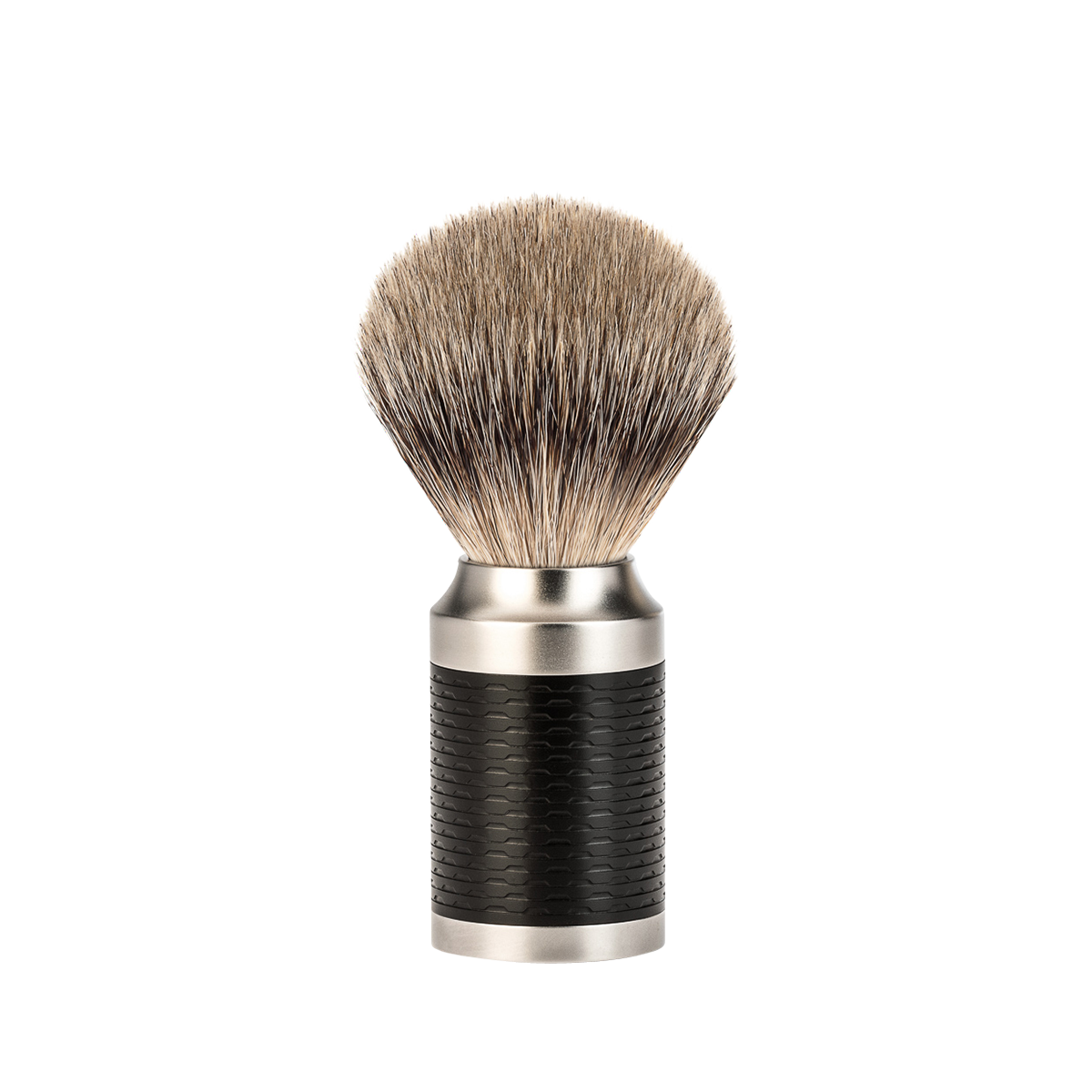 Rocca Silvertip Shaving Brush Black