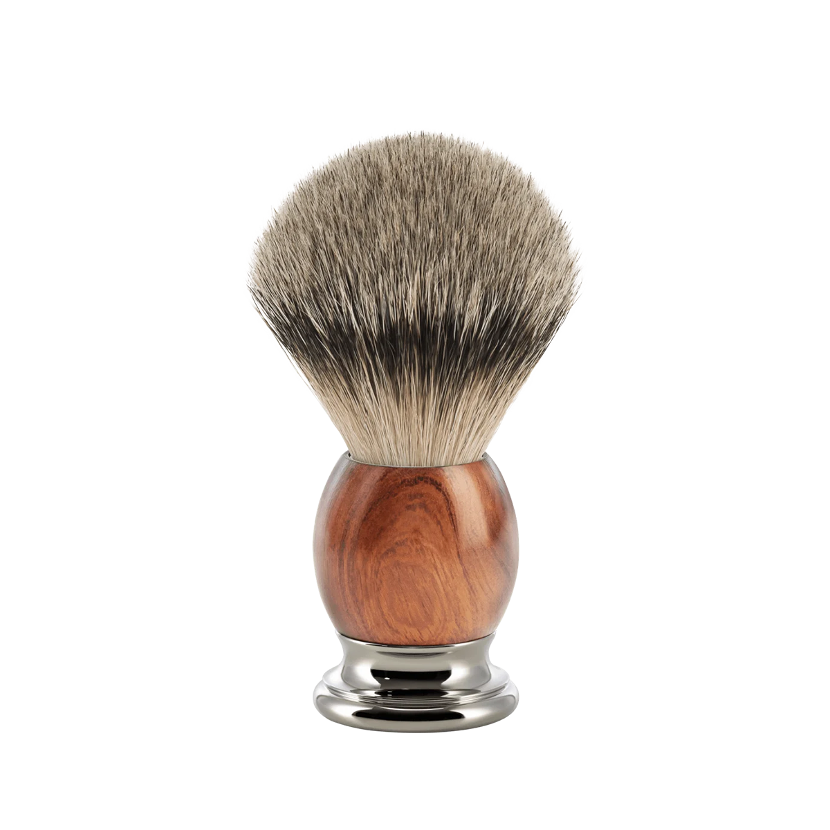 Sophist Silvertip Shaving Brush Ironwood L
