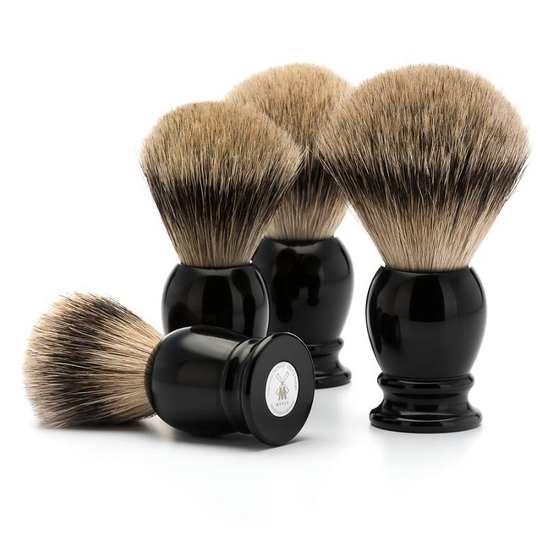 Scheerkwast Silvertip Classic Zwart (S)