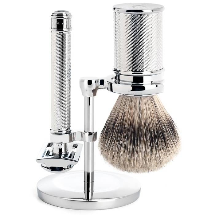 Scheerset Chrome (3-delig)