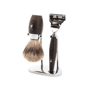 Kosmo Fusion Shaving Set Bog Oak 3-Piece