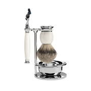 Sophist Fusion Shaving Set Porcelain 4-Piece