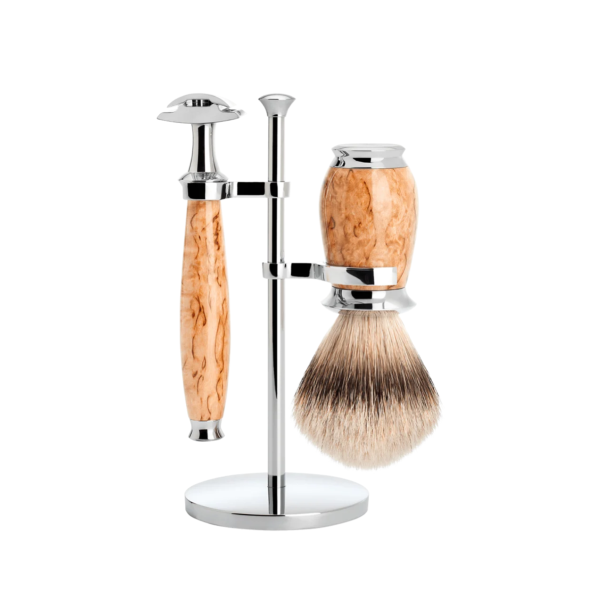 Purist Shaving Set Masur Birch 3-Piece