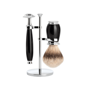 Purist Shaving Set Black 3-Piece