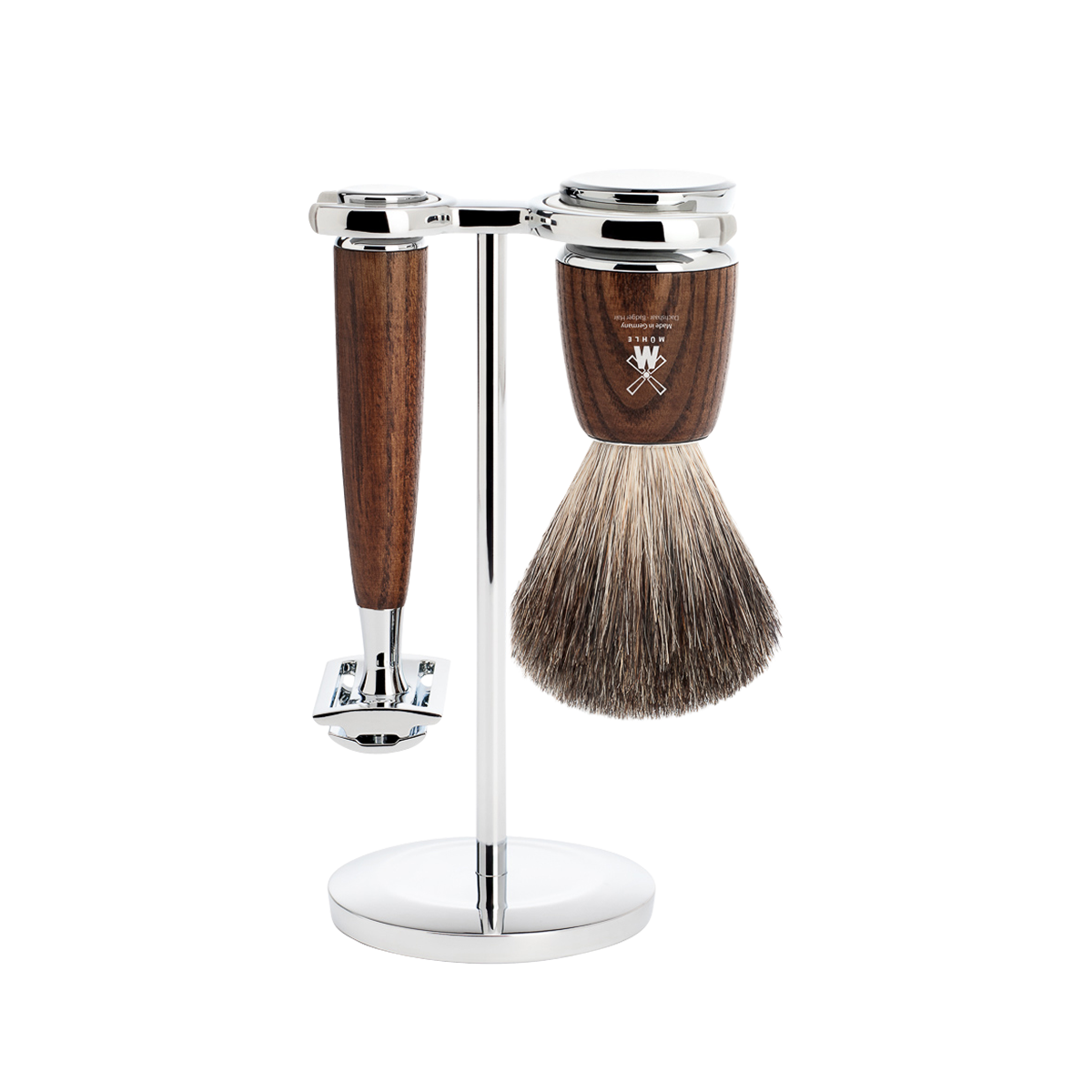Rytmo Shaving Set Steamed Ash 3-Piece