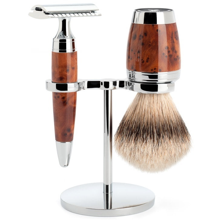 Scheerset Stylo Thuja Wood (3-delig)