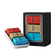 Soap Dish & Mini Soaps Gift Set 3 x 50 g