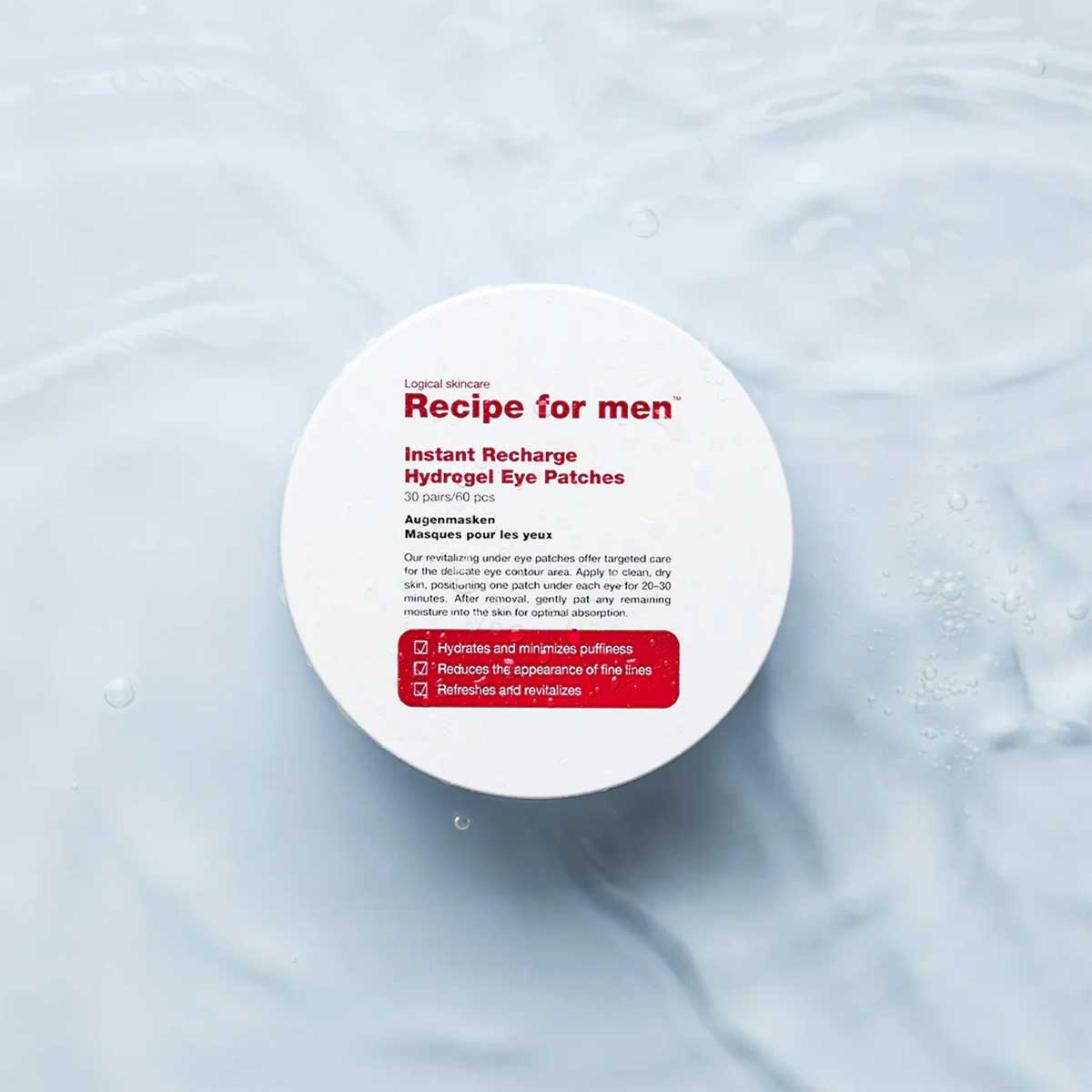 Instant Recharge Hydrogel Eye Patches 60 stuks
