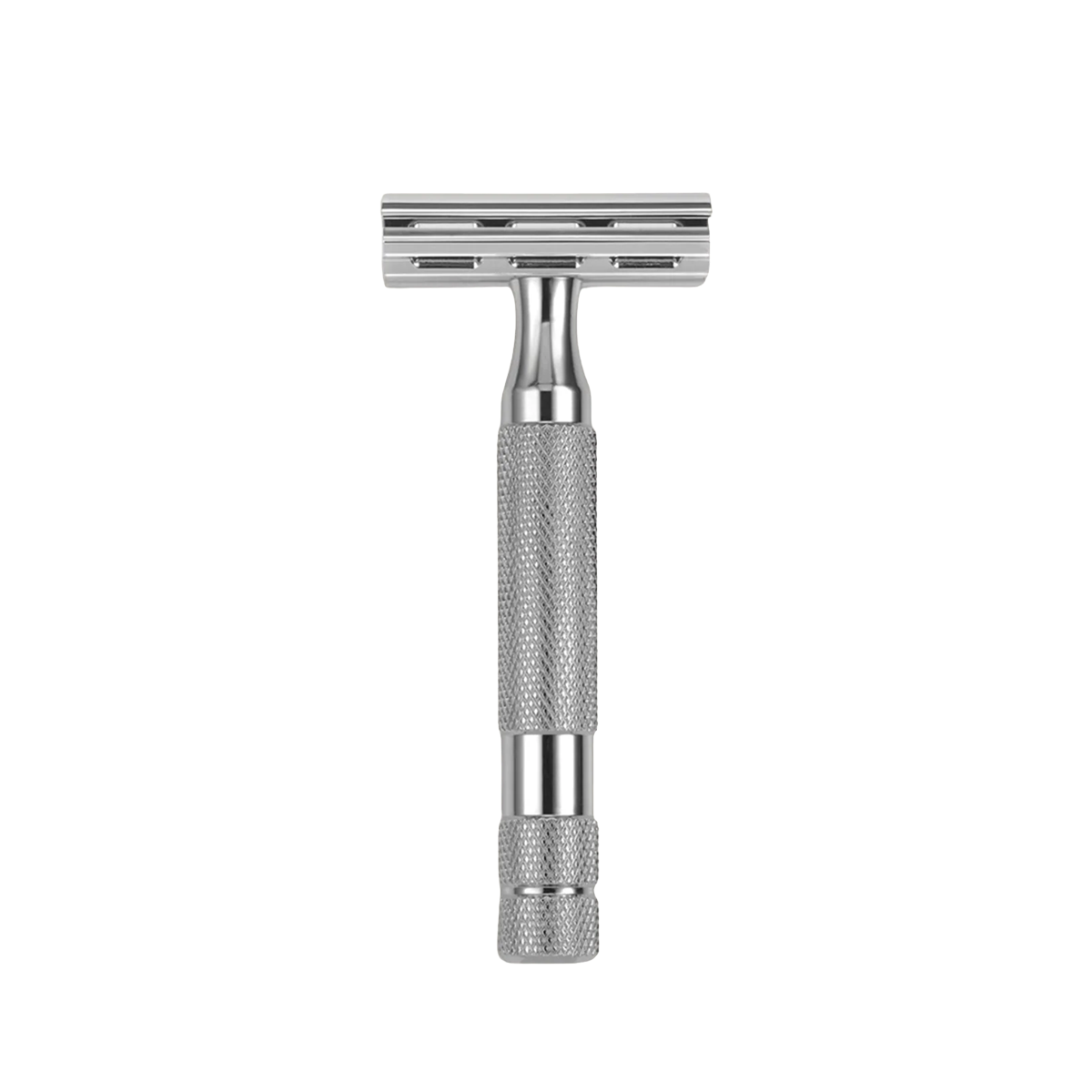 2C Safety Razor White Chrome