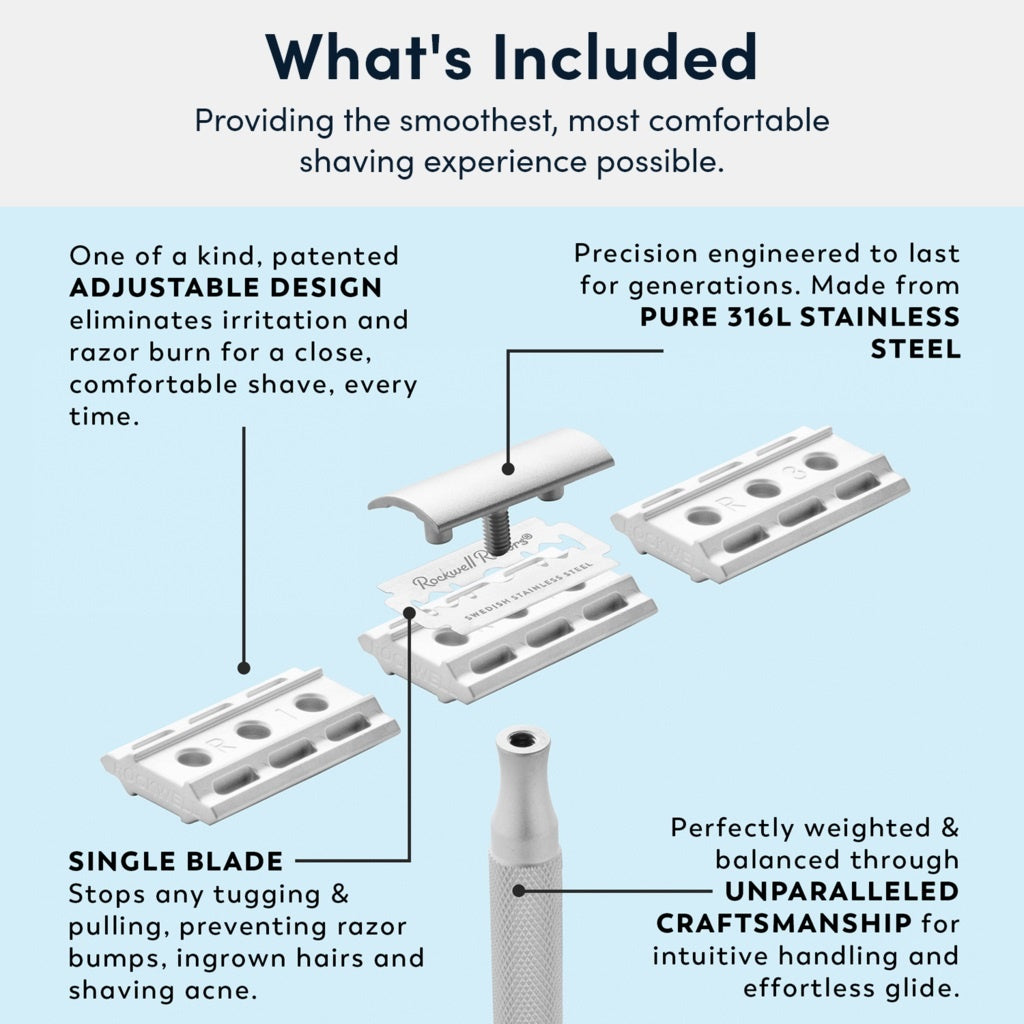 6S Double Edge Safety Razor Matte