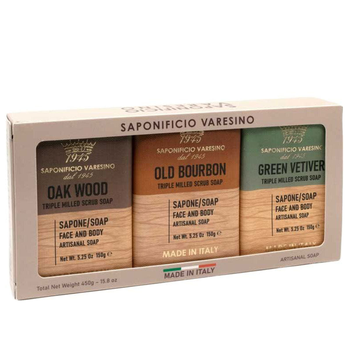 Giftset Scrub Soaps 3 x 150g