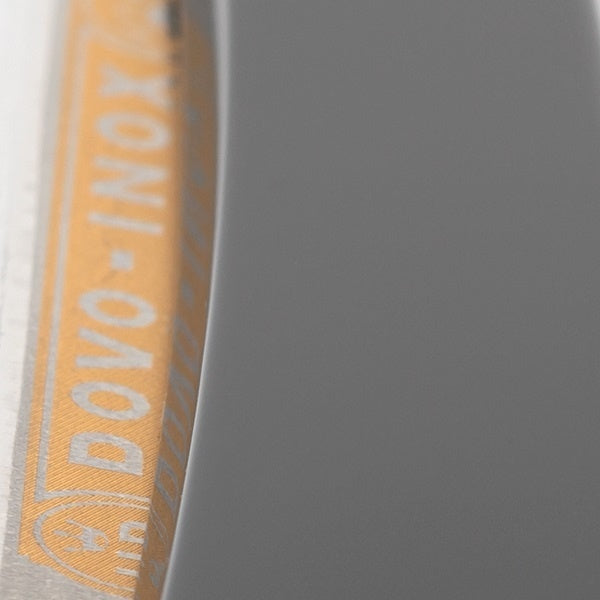 Straight Razor Inox Zwart 3/8