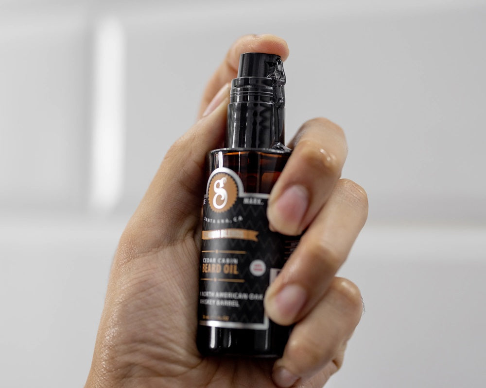 Premium Baardolie Cedar Cabin 30 ml