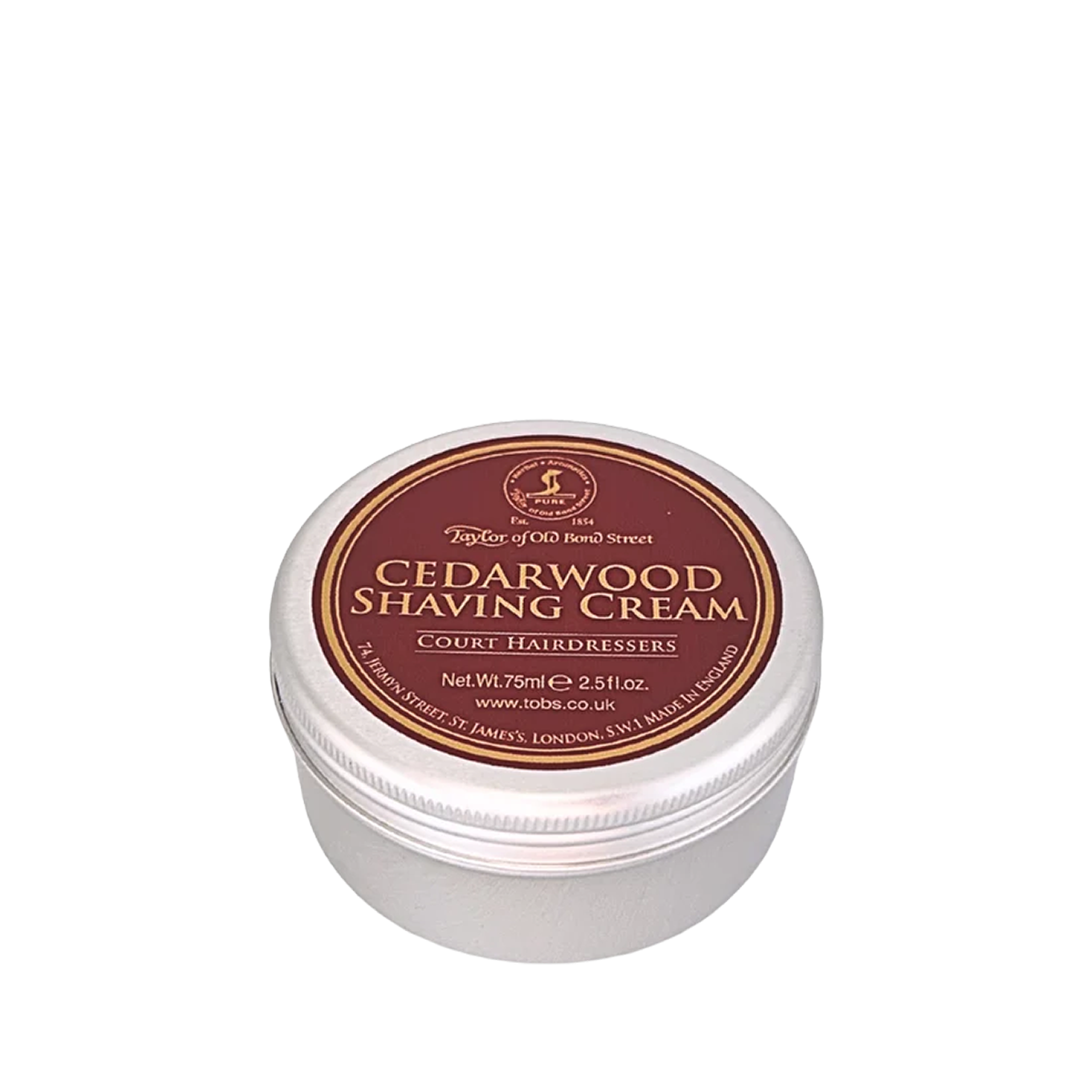 Cedarwood Shaving Cream 75 ml