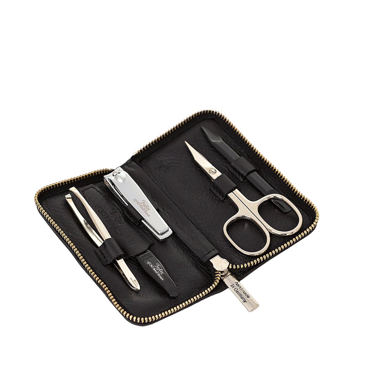 Medium Manicure Set Black 5-Piece