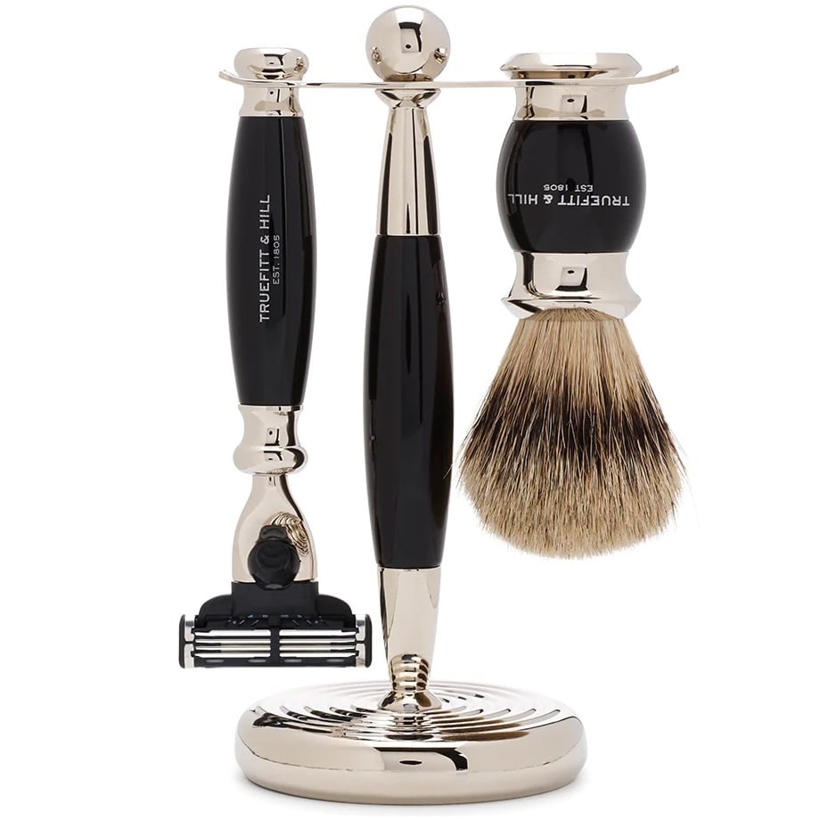 Scheerset Mach3 Edwardian Zwart (3-delig)